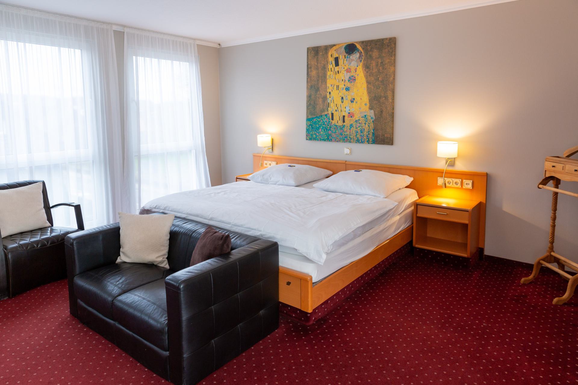 Komfort-Doppelzimmer mit XXL-Dusche